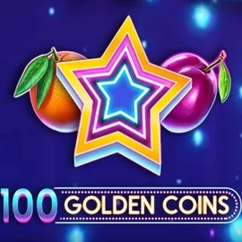 100 Golden Coins logo – Slots by Amusnet Interactive at Wolf Casino