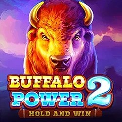 Buffalo Power 2: Hold and Win logo by Playson Wolf Casino