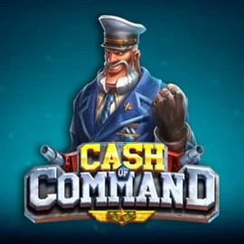 Cash of Command slot logo by Play'n GO at Wolf Casino