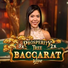 Prosperity Tree Baccarat game by Evolution – logo hosted on Wolf Casino